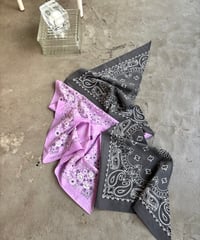 STRANGER Original / Re. Vintage. Made in USA old bandana docking scarf