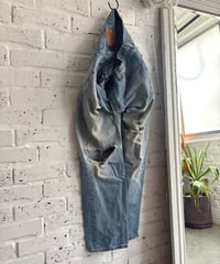 90's Made in USA《Levi's》"501" beautiful damage denim jeans