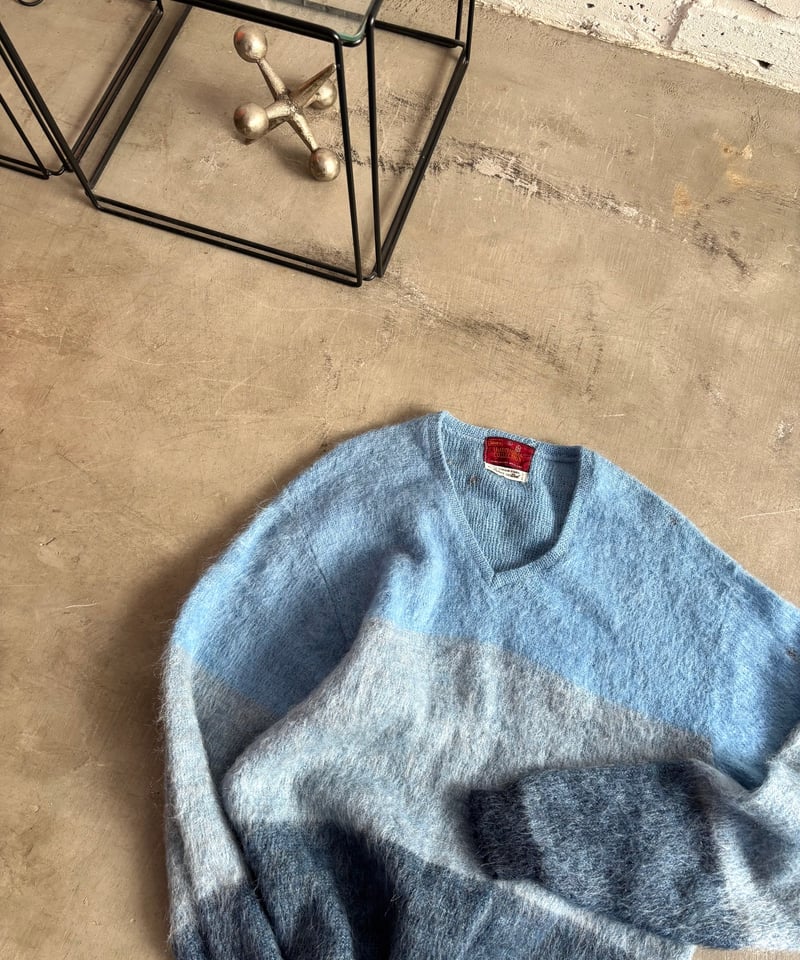 60's-70's USA《Sears》 pullover mohair knit very