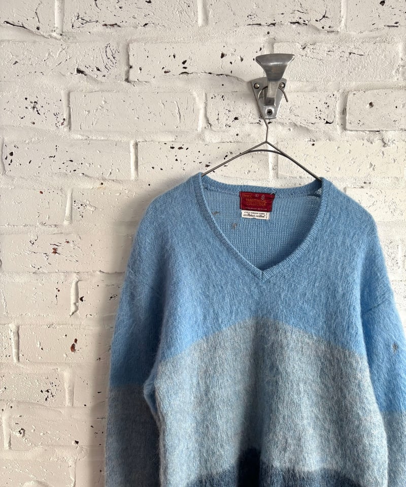 60's-70's USA《Sears》 pullover mohair knit very