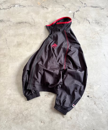 90's-00's《FILA》zip-up track jacket