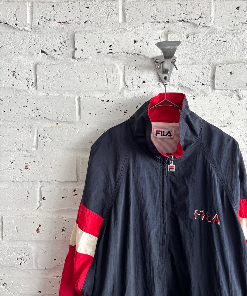 Vintage 90's《FILA》half-zip up jacket | ーSTRANGERー
