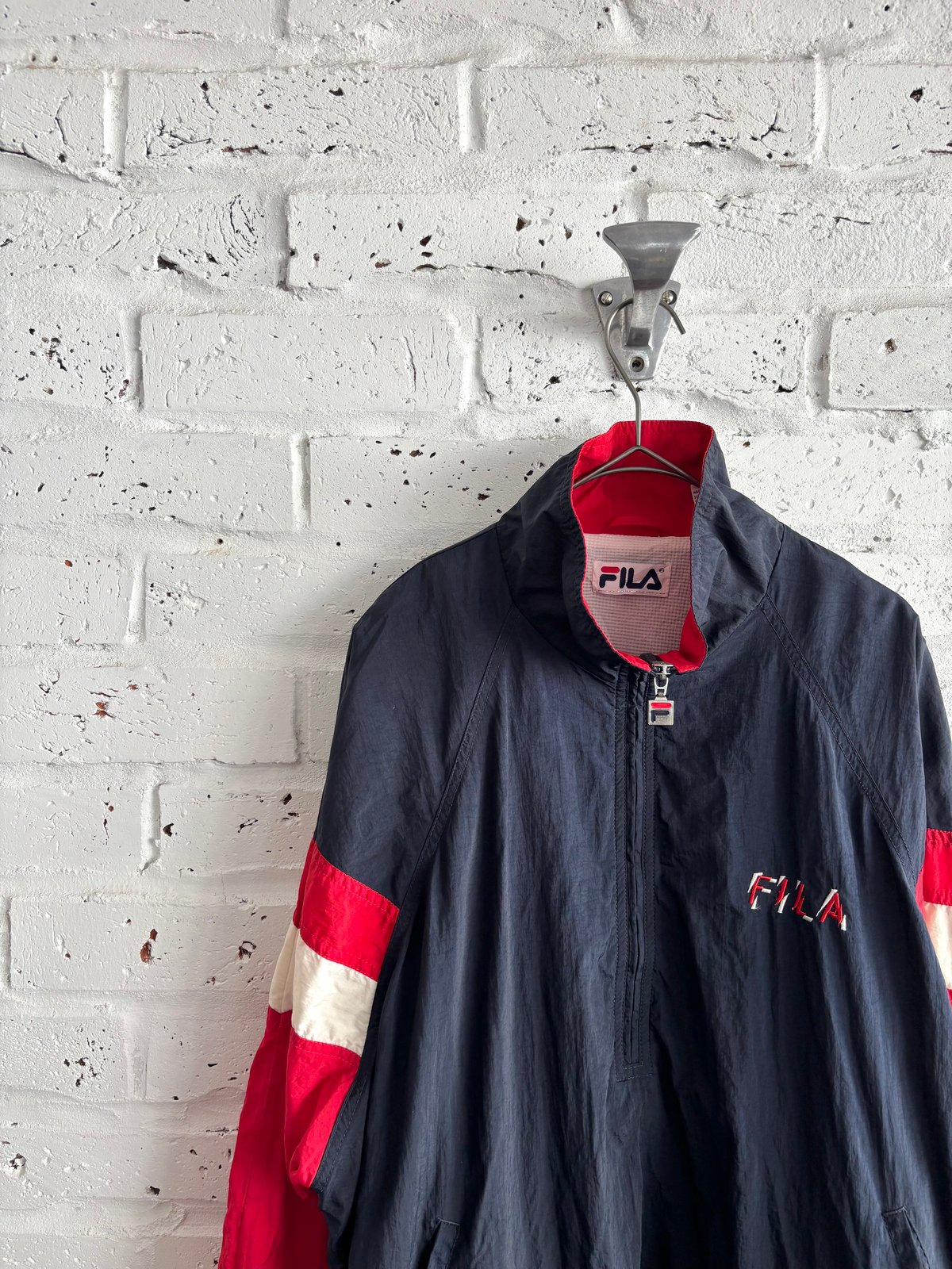 Vintage 90's《FILA》half-zip up jacket | ーSTRANGERー
