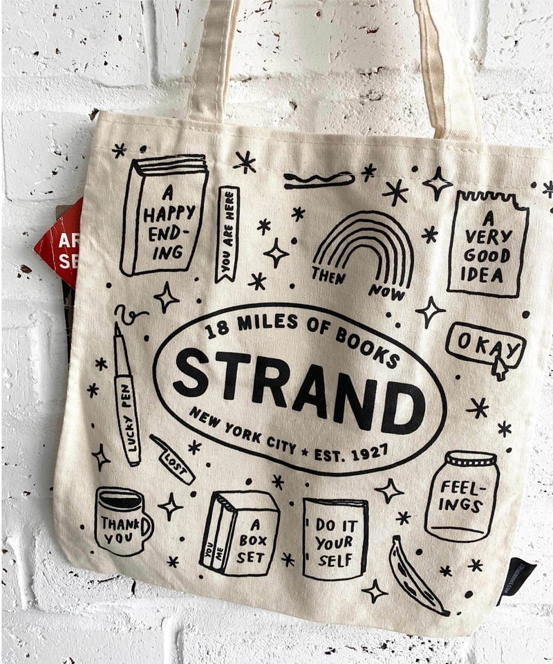 Strand discount bookstore tote