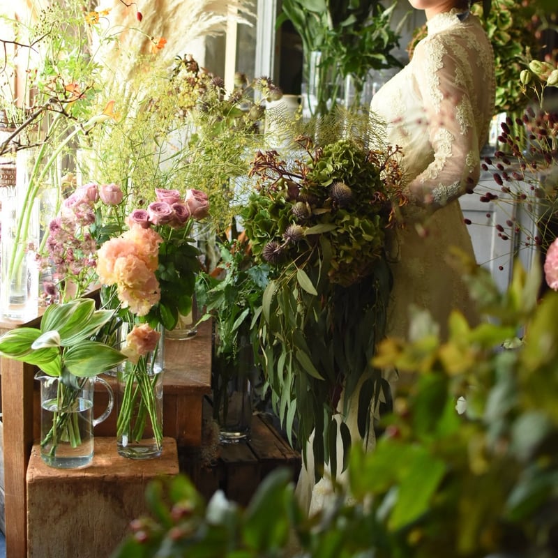 【wedding】ブーケ&ブートニア　★T様用 weddingブーケ&ブートニア27,500円(送料別) | Valon tila
