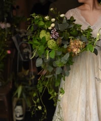 weddingブーケ&ブートニア16,500円(送料別)