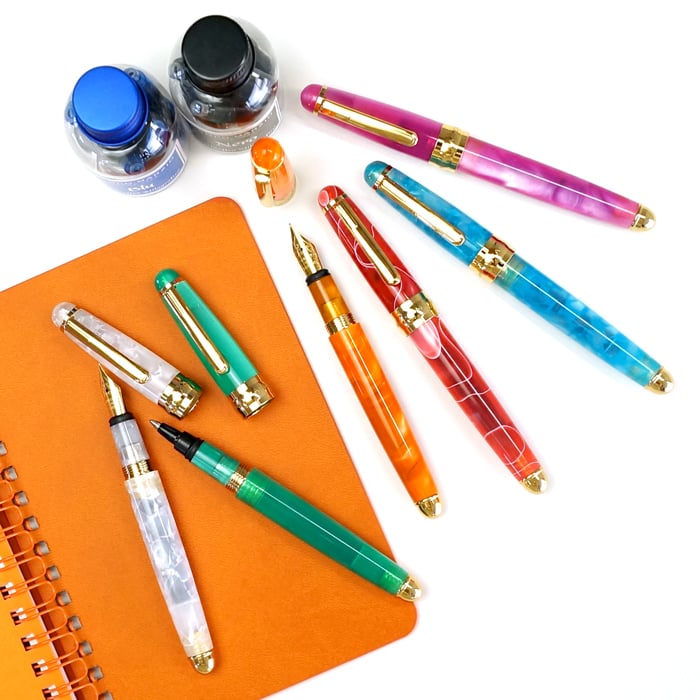 リグナムバイタ万年筆&ボールペン 2WAY セット