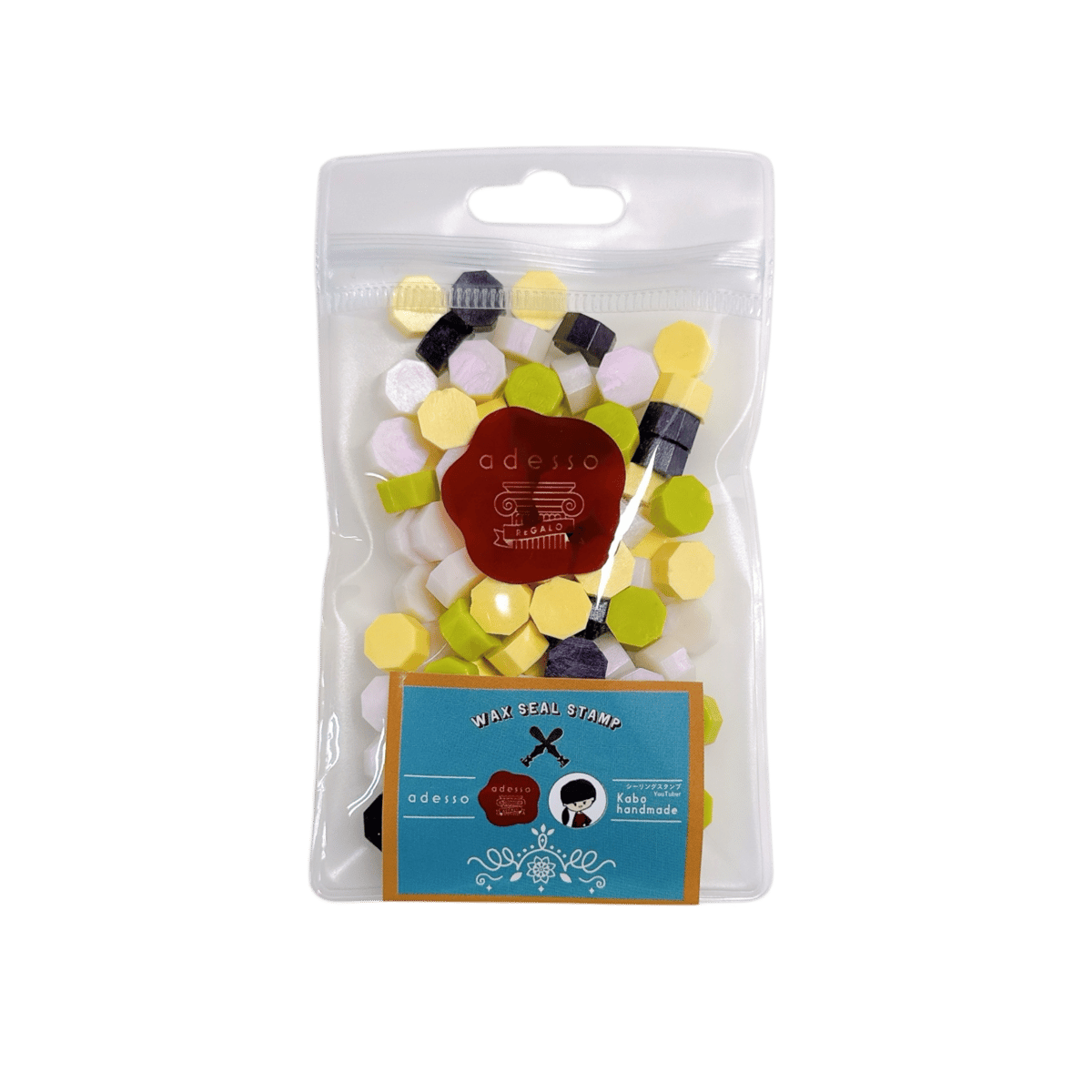 adesso × かぼハンドメイド】コラボ ワックスMIX＜いろめいと＞ 名脇役