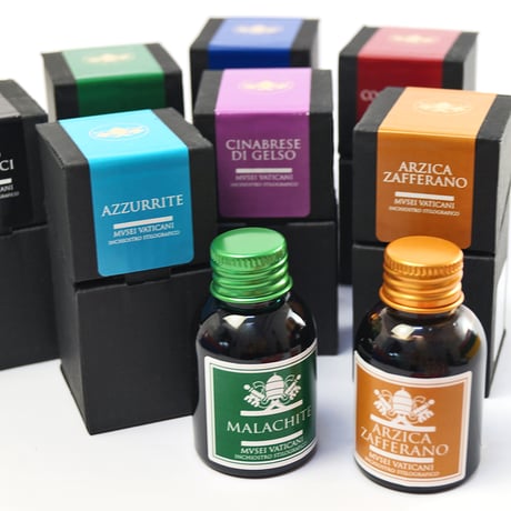【廃盤予定】CAMPO MARZIO × バチカン美術館コラボ ボトルインク＜30ml＞ ガラスペン用・万年筆用インク