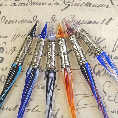 イタリア製 Bortoletti （ボルトレッティ） Murano Glass + Ink Set 32