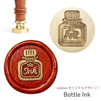 シーリングスタンプヘッド＜Bottle Ink＞ adessoオリジナル  替えスタンプ