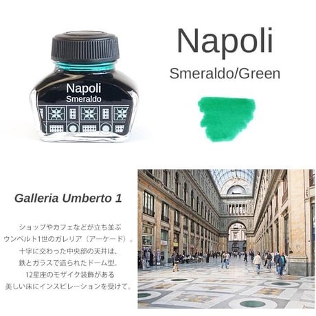 【PARAFERNALIA】INK ITALIA CITIES - イタリア都市建築インクパレット -