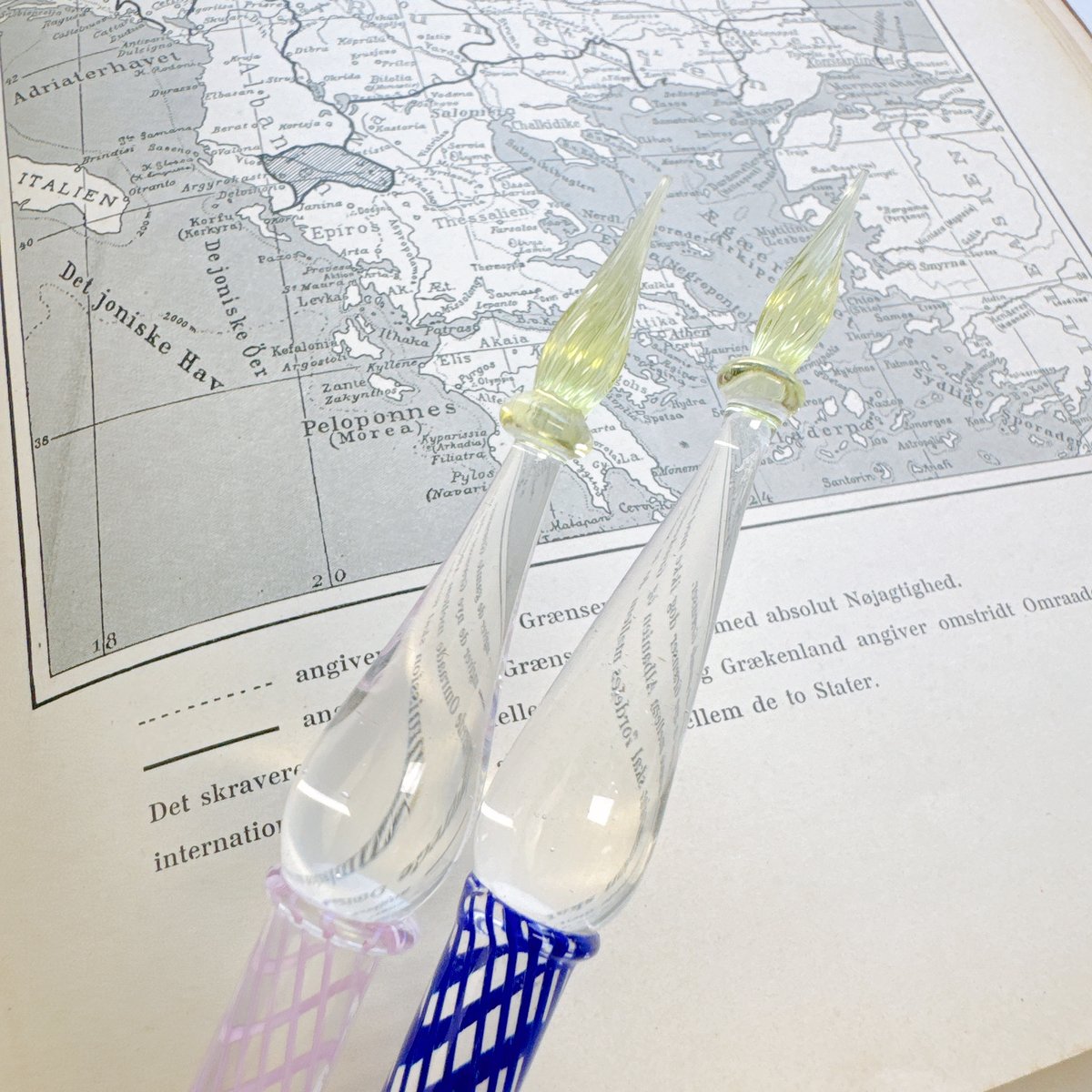 SCACCO Glass Pen チェック柄ムラーノガラスペン ヴェネチア