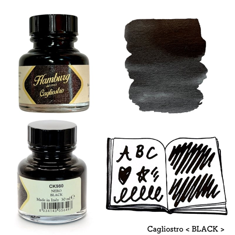 Hamburg Ink ハンブルグ カリグラフィーインク 30ml イタリア製 ＜Gold