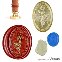adesso シーリングスタンプヘッド ＜3D Venus＞ 交換用 替えスタンプ