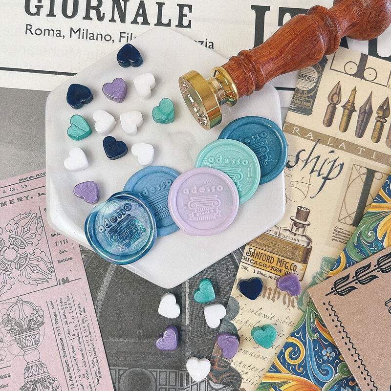 シーリングスタンプ用ワックス MIX【Ajisai】 ミックスカラー ワックス