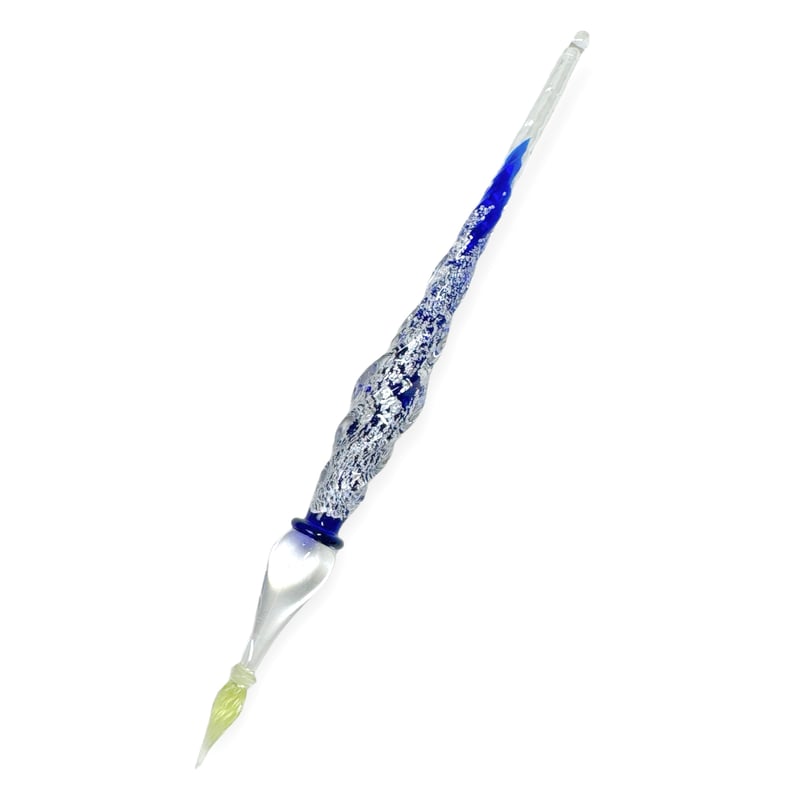 Gold Leaf Twist Glass Pen ムラーノガラスペン ヴェネチア Gold Leaf Twist Glass Pen ムラーノガラスペン ヴェネチア