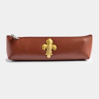 【DALLAITI Eco Craft アップルレザー】Lily ペンケース イタリア製　SCM01ASG