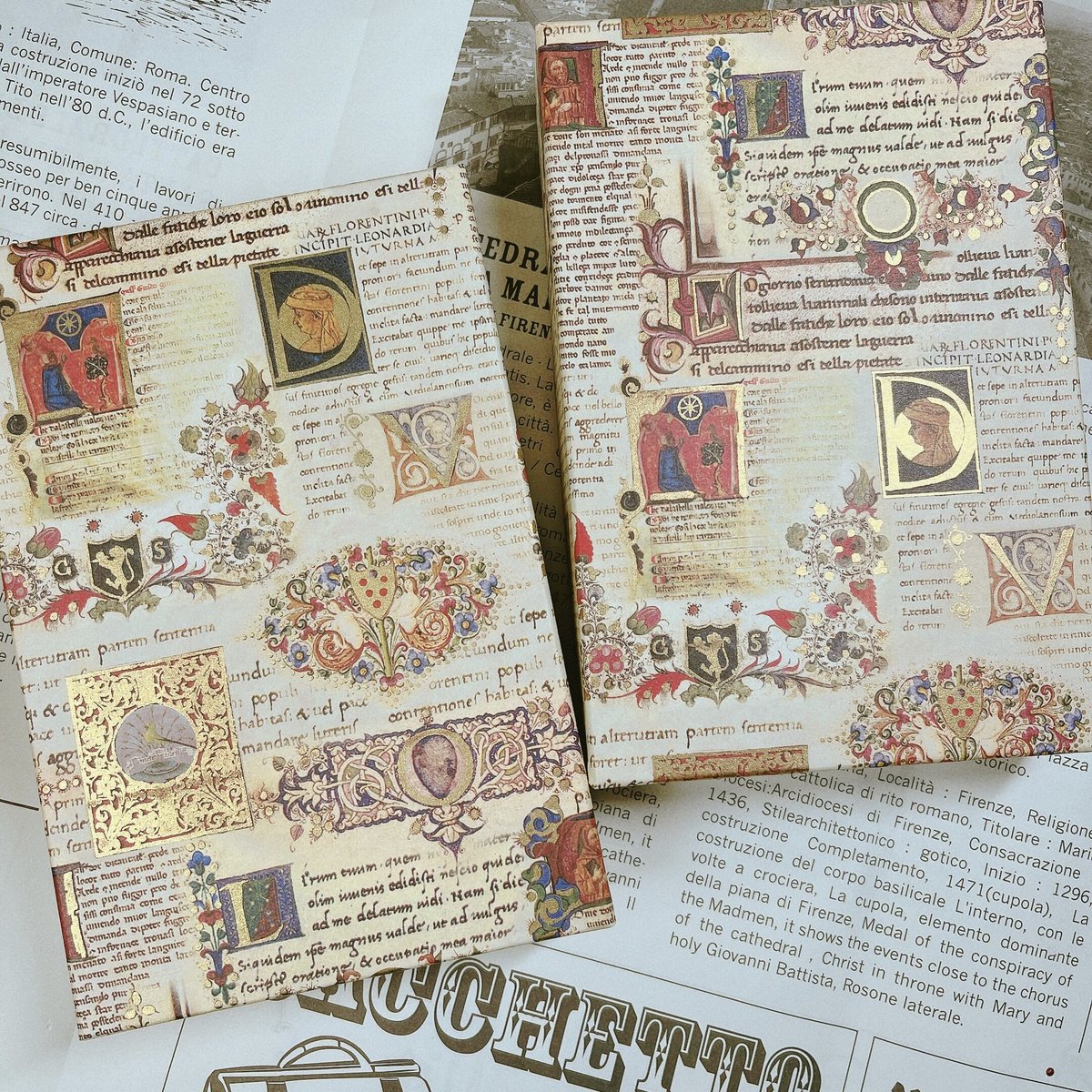 adessoオリジナル BOX【Manuscript】＜グリーティングカードサイズ