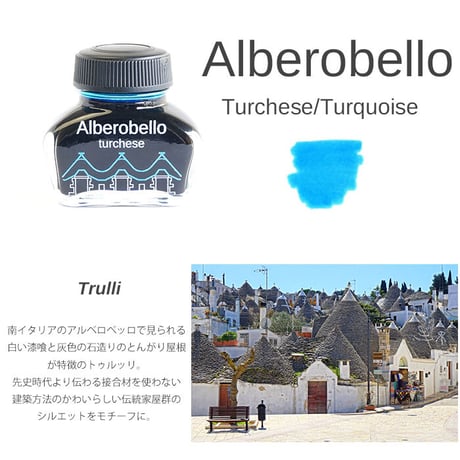 【PARAFERNALIA】INK ITALIA CITIES - イタリア都市建築インクパレット -