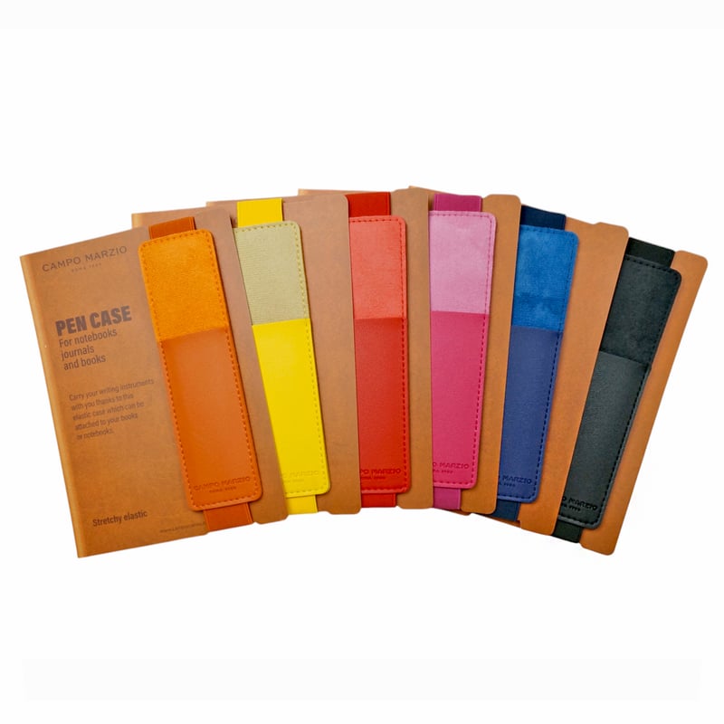 CAMPO MARZIO ELASTIC JOURNAL PENCASE バンド付きペンケース