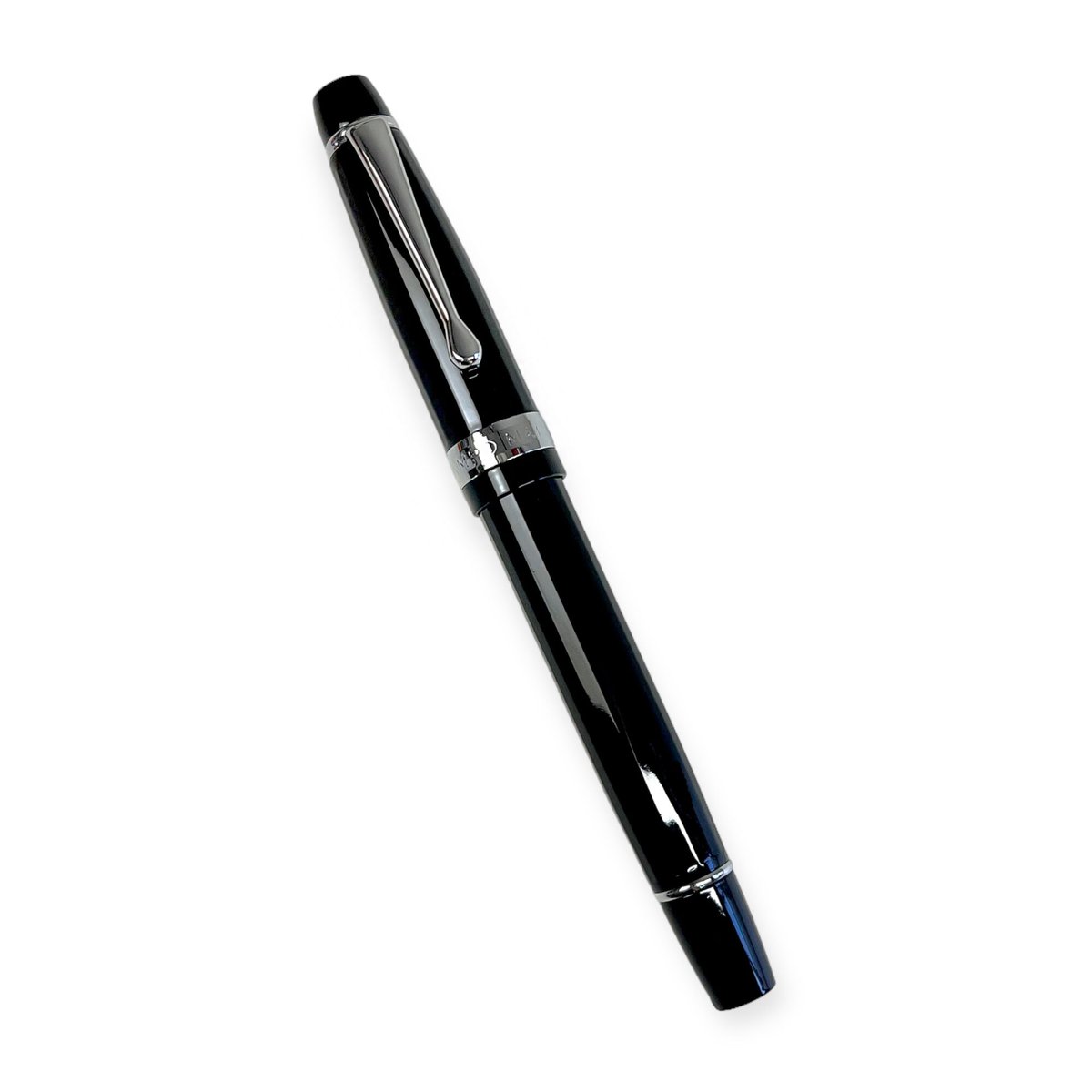 ほぼ未使用】カンポマルツィオ OLD ELITE 万年筆 水性ボールペン 青紫