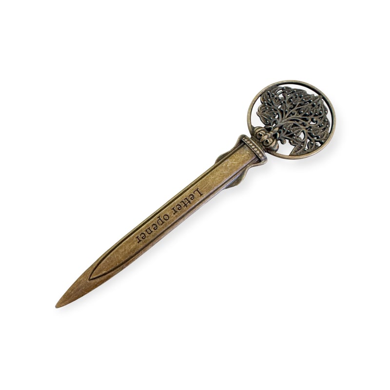 レターオープナー ＜Flower/Botanical＞ヴィンテージ調デザイン