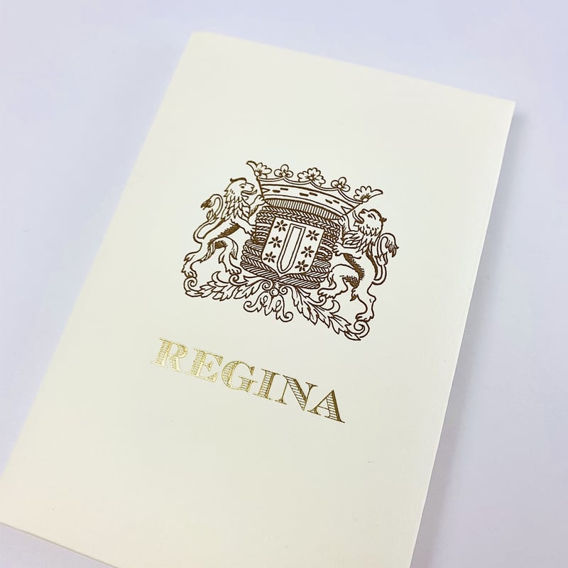 SALE】イタリア製 Kartos REGINA （王妃）カード＆封筒セット
