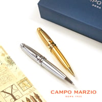 【復刻版】CAMPO MARZIO MINNY GOLD/SILVER ボールペン 油性 イタリア カンポマルツィオ ミニタイプ ツイスト