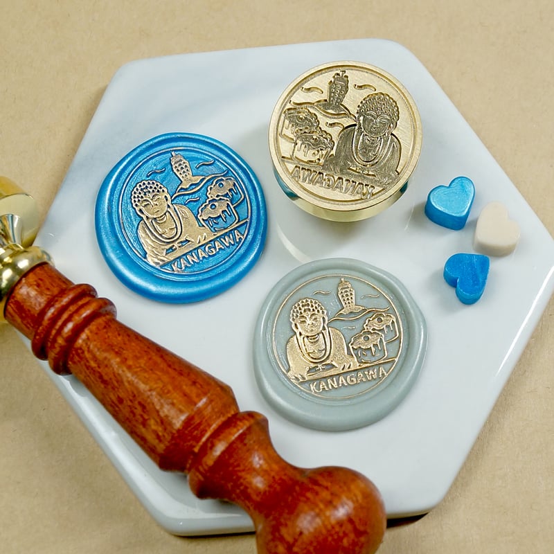 ご当地 旅するシーリングスタンプ＜KANAGAWA＞ 神奈川 スタンプヘッド