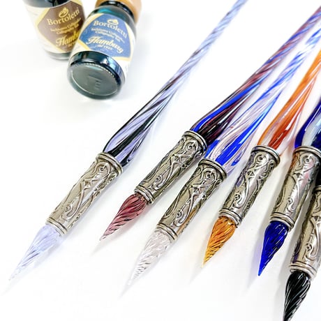 イタリア製 Bortoletti （ボルトレッティ） Murano Glass + Ink Set 32