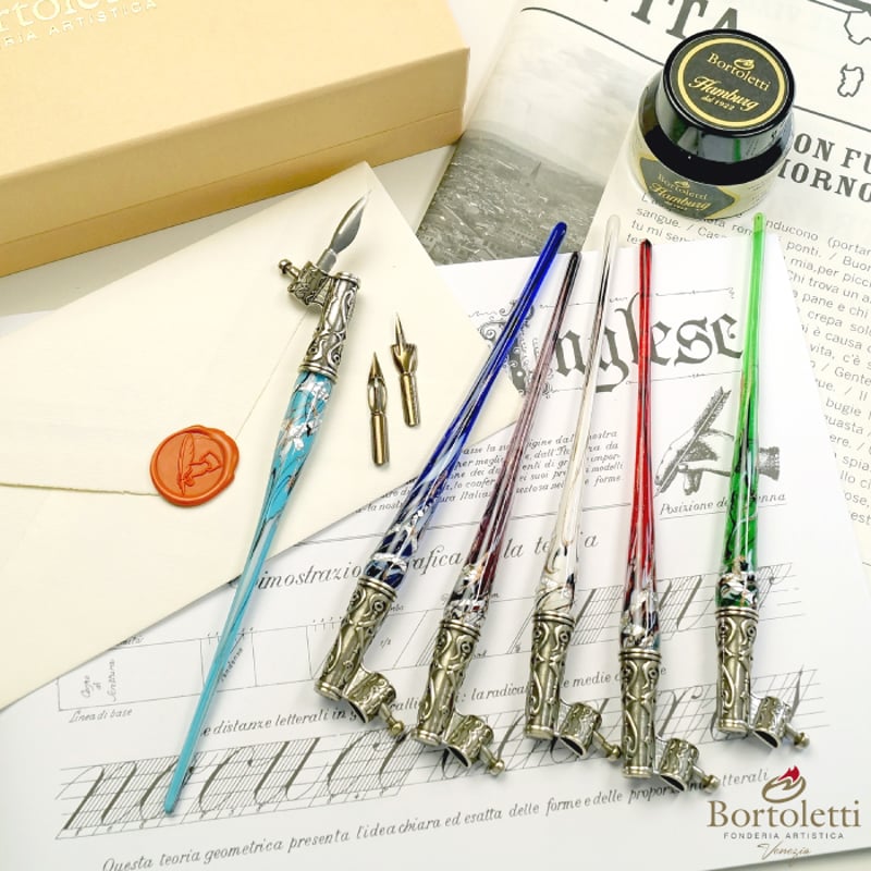 Bortoletti Calligraphy Set FENICE＜SET27＞ ムラーノガラ