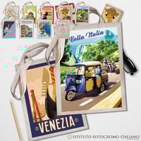 ART TOTE BAG from ITALY ヴィンテージアートポスター コットントートバッグ / A3対応