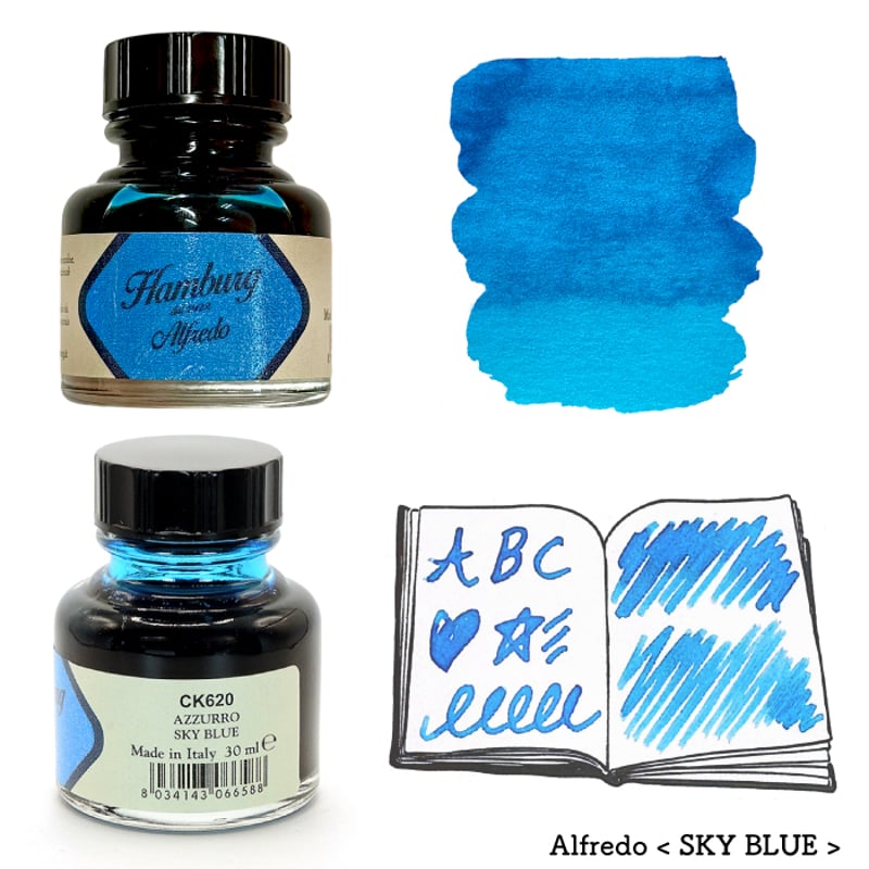 Hamburg Ink ハンブルグ カリグラフィーインク 30ml イタリア製 ＜Gold
