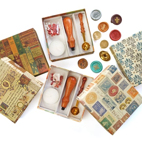 【ヘッド無し】adesso シーリングスタンプ スターターキット in Italian Box