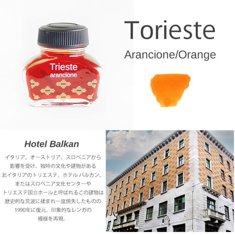 【PARAFERNALIA】INK ITALIA CITIES - イタリア都市建築インクパレット -
