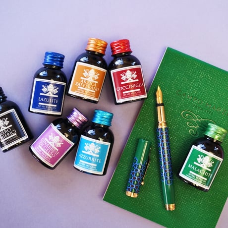 【廃盤予定】CAMPO MARZIO × バチカン美術館コラボ ボトルインク＜30ml＞ ガラスペン用・万年筆用インク