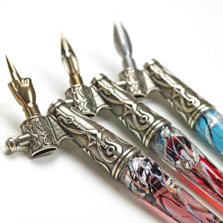 Bortoletti Calligraphy Set FENICE＜SET27＞ ムラーノガラス カリグラフィー インクセット イタリア製