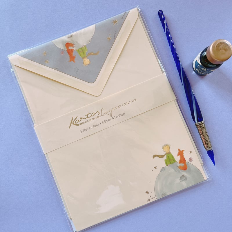 星の王子さま 置物 キツネとの会話 プレート セット 星の王子さま置物