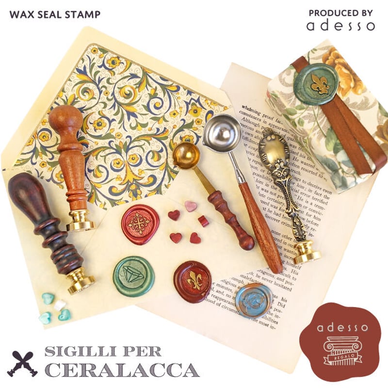 シーリングスタンプ用ワックス MIX【Ajisai】 ミックスカラー ワックス