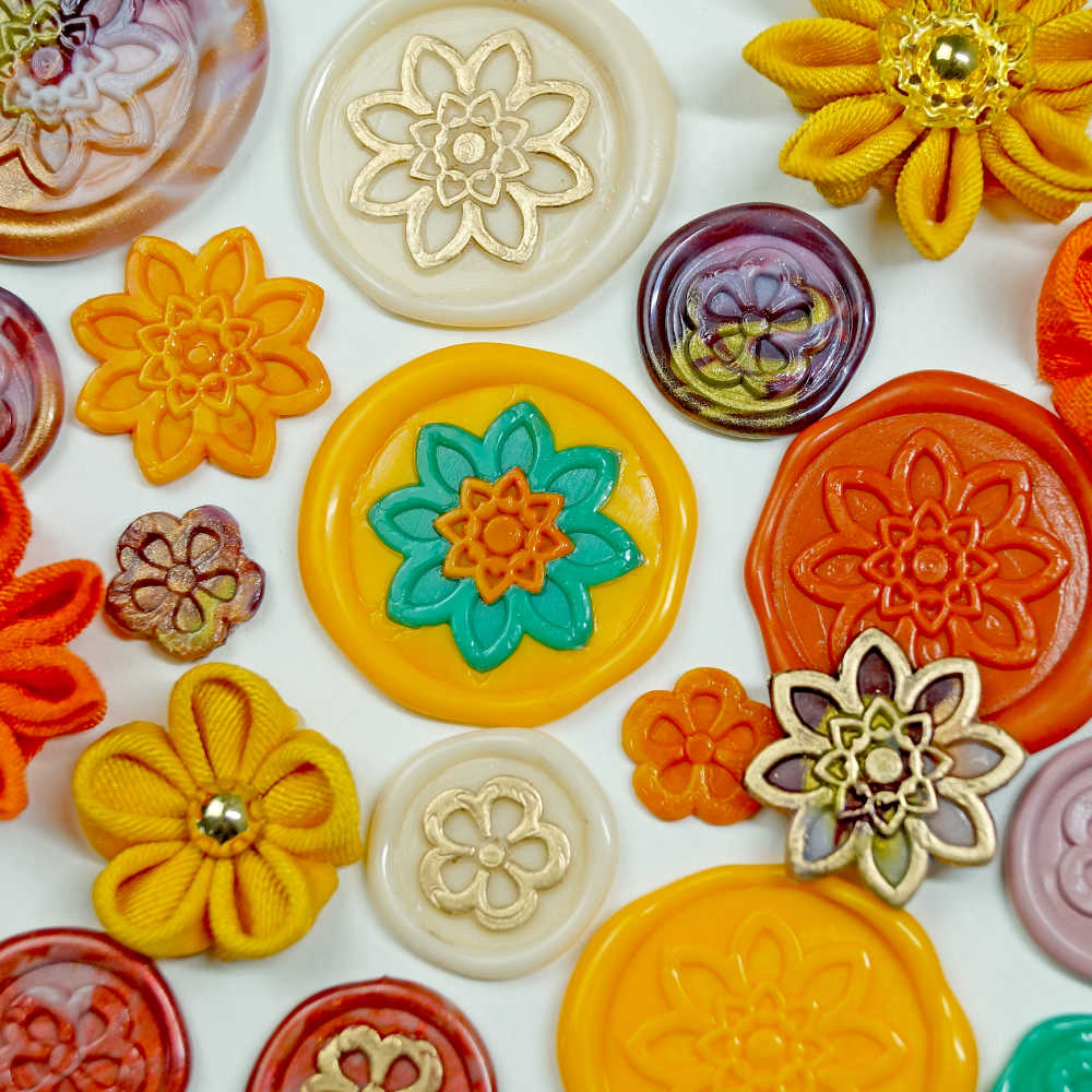 adesso × かぼハンドメイド 】コラボシーリングスタンプヘッド＜第1弾  