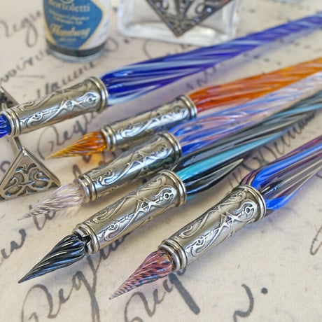 イタリア製 Bortoletti （ボルトレッティ） Murano Glass + Ink Set 32