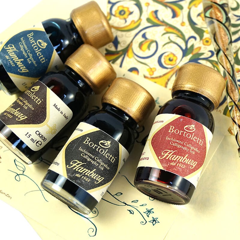 Bortoletti × Humburg ＞ Italian Calligraphy Ink