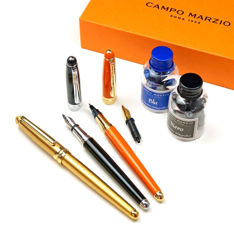 2way】CAMPO MARZIO MINNY BIG 万年筆 ボールペン 2wayペン イ
