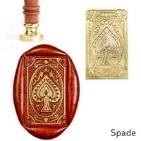 シーリングスタンプヘッド 【Spade】adesso  替えスタンプ  変形  スペード スクエア