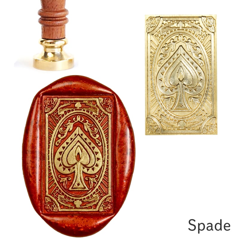 シーリングスタンプヘッド 【Spade】adesso 替えスタンプ 変形