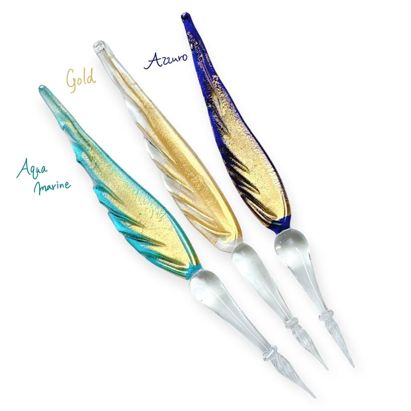 MURANO ムラノ 金彩 スワン モチーフ グリーン グラス MURANO ムラノ 金彩 スワン モチーフ グリーン グラス