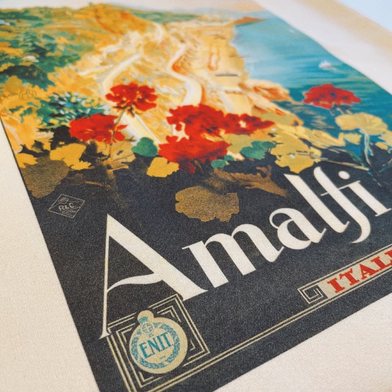 ART TOTE BAG from ITALY ヴィンテージアートポスター コットン