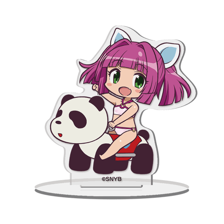 かぎっ娘アクリルスタンド　パンダカーVer.【ランダム】