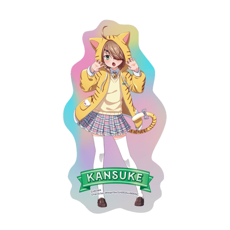 第2回パチキャラまつり　等身イラストスマホステッカー【ランダム】